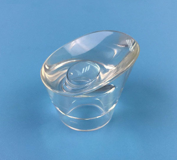 La bottiglia di vino di plastica acrilica trasparente copre dalla muffa multi- della cavità