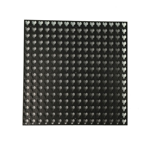 Muffa principale convessa acrilica nera della copertura di lente delle luci in accessori di plastica della lampada dell'automobile dell'iniezione